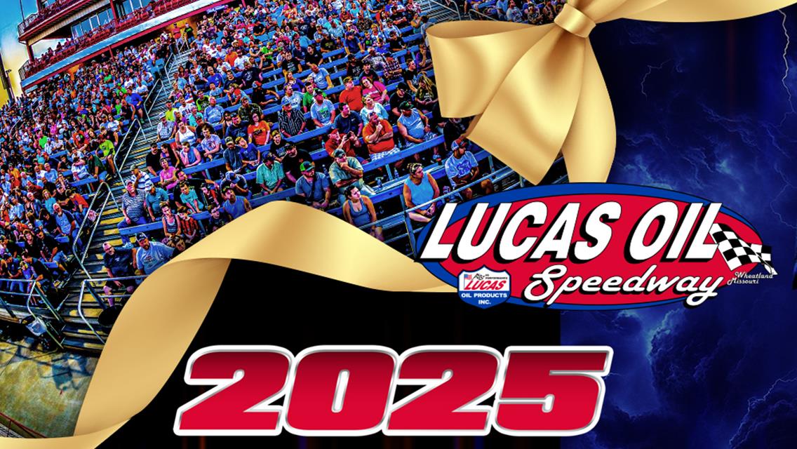 Gift cards, season pass renewals for 2025 available now at Lucas Oil Speedway