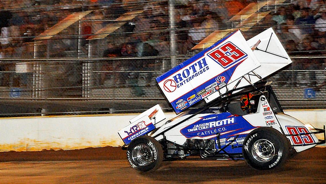 Reutzel Right at Home in Texas this Weekend after another World of Outlaws Top-Ten
