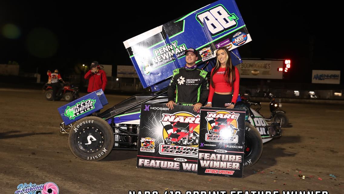 Netto Maintains NARC Point Lead With Second Antioch Speedway Victory