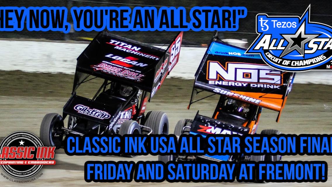 Tezos All Stars to conclude 2022 with Classic Ink USA Season Finale featuring the Jim &amp; Joanne Ford Classic at Fremont