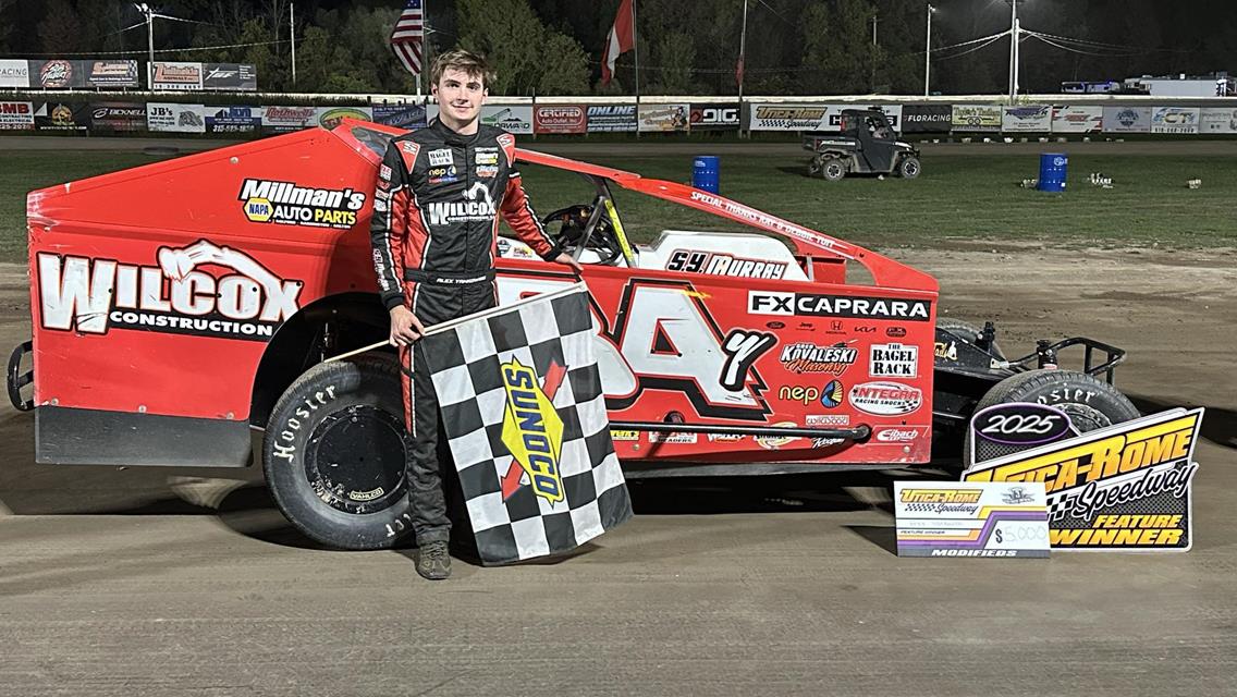 YANKOWSKI AND TALBOT WIN ON THE FINAL NIGHT OF VICTORIA WEEKEND AT UTICA-ROME SPEEDWAY