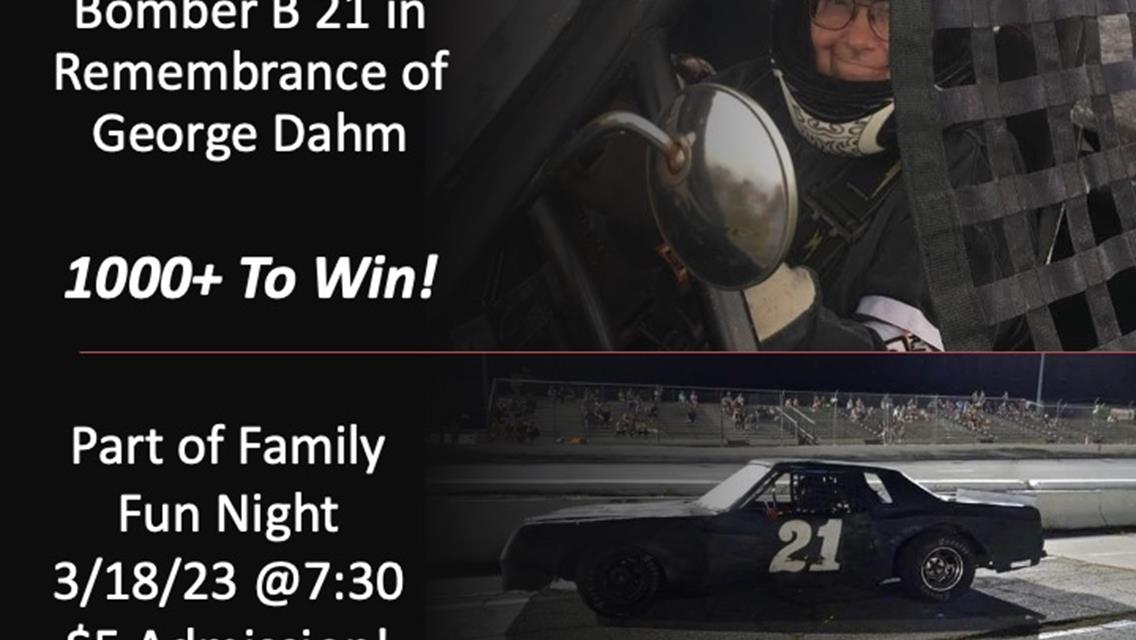 $5 Family Fun Night + Spectator Racing Return This Saturday!