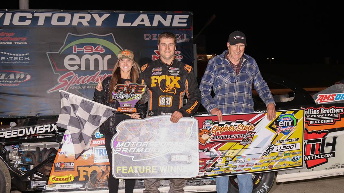 Ebert, Vang Grab Gopher State Showdown Wins at I-94 EMR Speedway