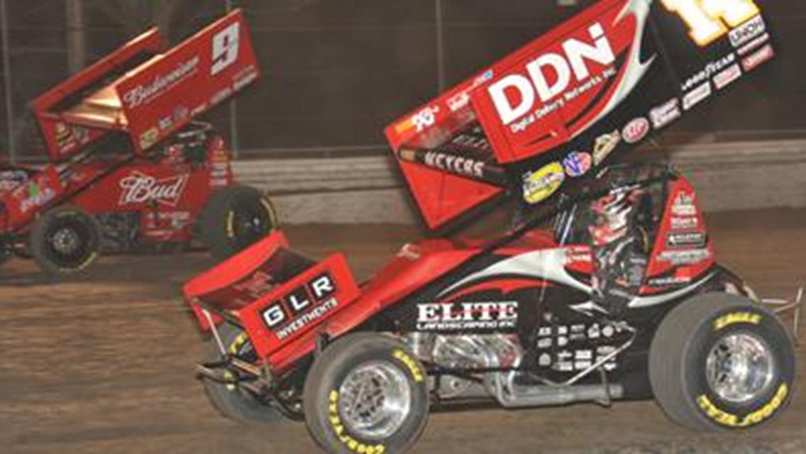 The Battle Rages On: Just Two Points Separate Joey Saldana &amp; Jason Meyers in the World of Outlaws Title Fight with Steve Kinser Only 55 Markers Back