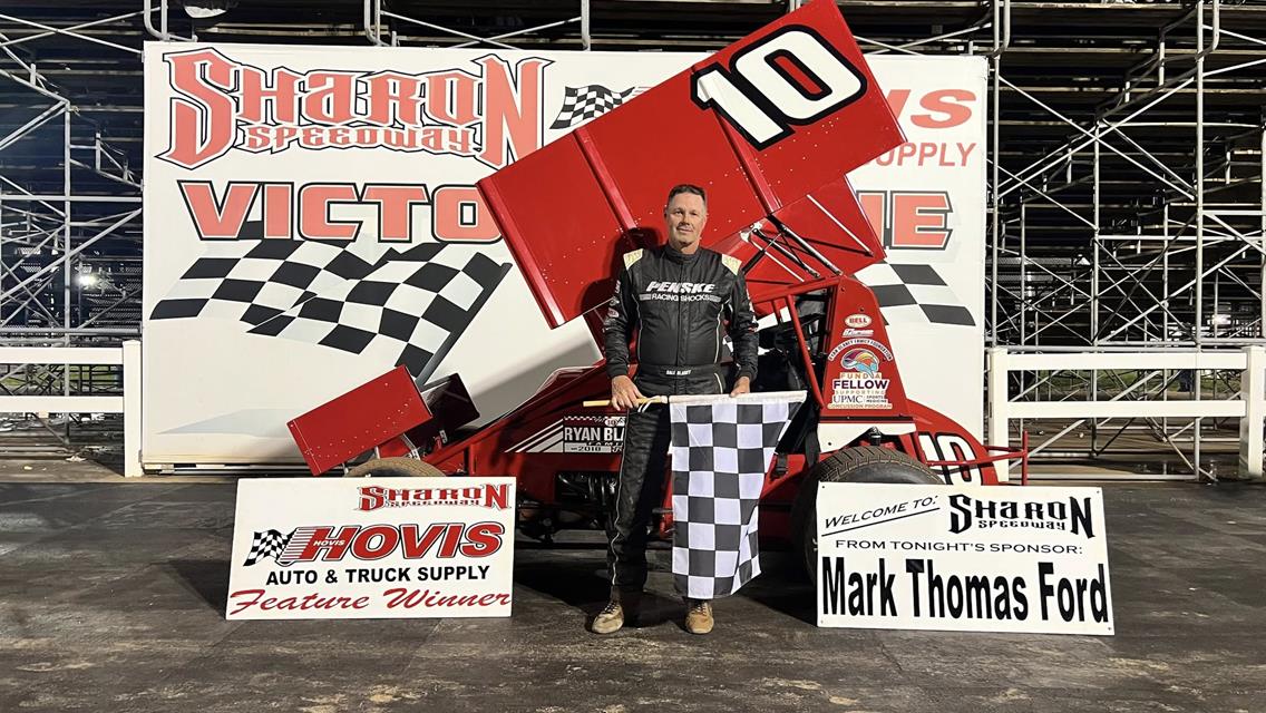 DALE BLANEY WINS FOR BROTHER DAVE FOR 1ST TIME IN 2025 IN “410” SPRINTS; JOHN MOLLICK &amp; CHAS WOLBERT WIN RUSH SPRINT &amp; RUSH MOD OPENERS AT SHARON