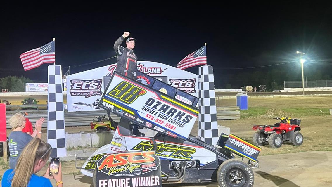 Paulus Tops ASCS Warrior At Electric City Speedway