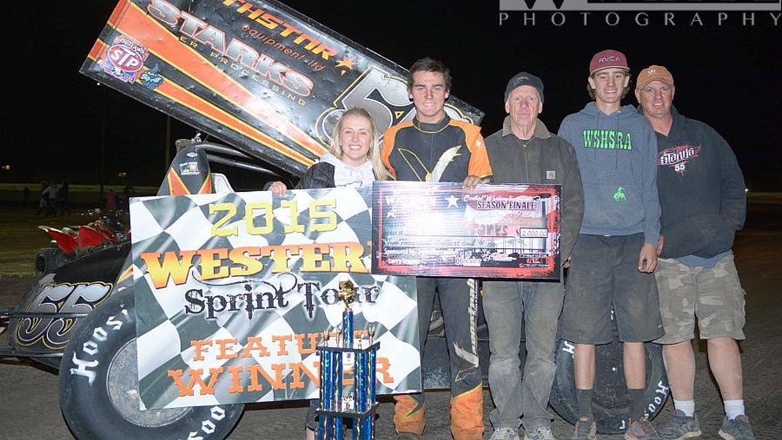 Starks Captures Western Sprint Tour Season Finale and Championship
