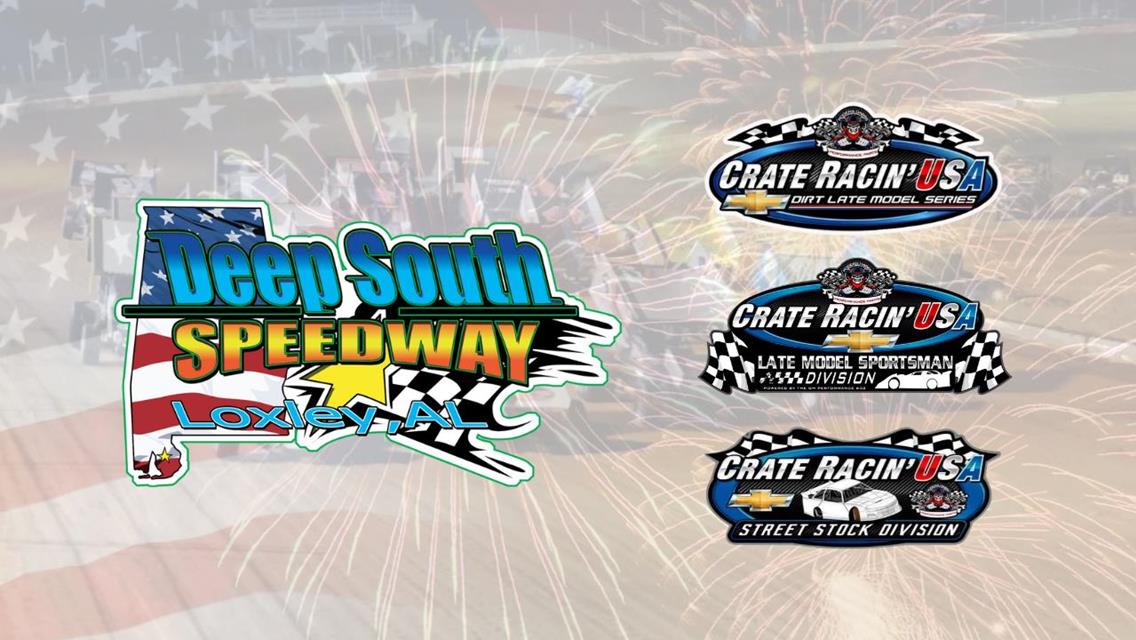 USCS Sprint Cars and Fireworks Highlight Independence Weekend at Deep South Speedway