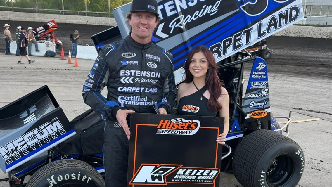 Dover Earns Top Five During Huset’s Speedway Season Opener