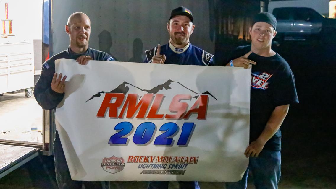 Josh Flood Wins Wingless POWRi RMLS Feature at Honor Speedway