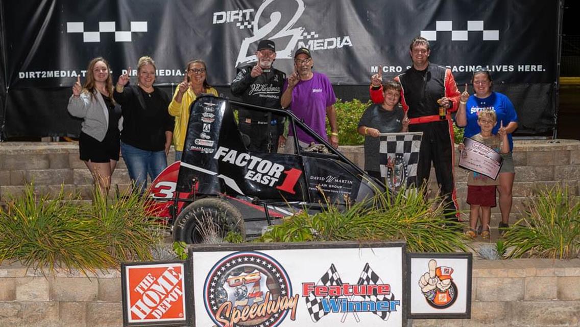 Black, Kimmel, JJ Williams, Ohara, Presnar, and AJ Williams Ace the Field on Saturday at US 24 Speedway!