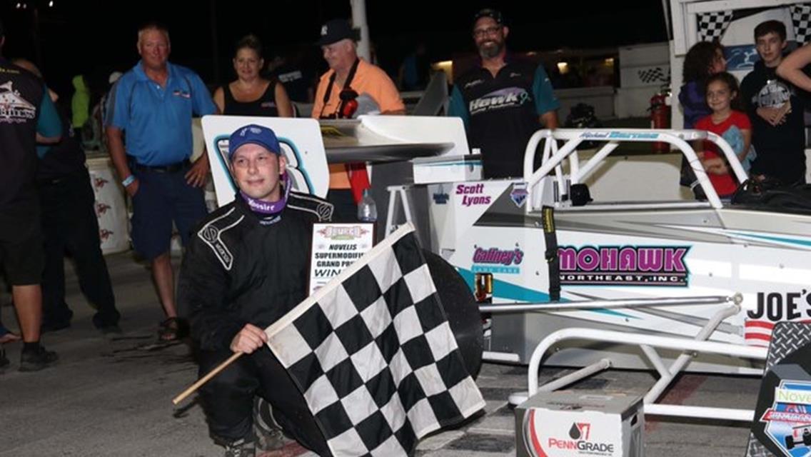 Michael Barnes Hustles from Row Nine to Win Independence Weekend Grand Prix 75