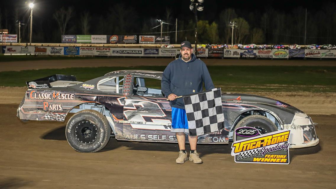 Utica Rome Speedway beats the rain Friday night 4/25!