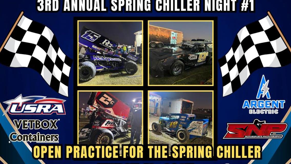 3rd Annual Spring Chiller opens the 2025 Season with Test and Tune N ight for all Racecars!