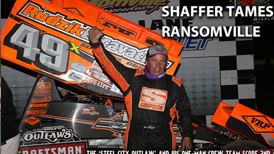Tim Shaffer Goes Flag-to-Flag at Ransomville