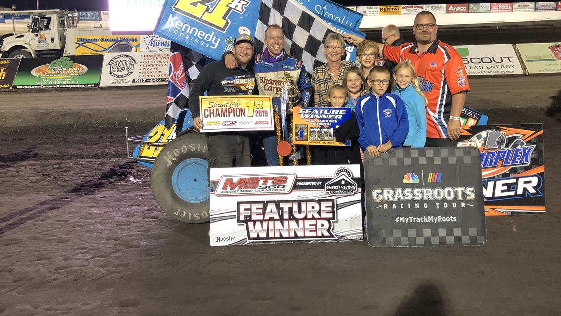 Kennedy and Mueller Earn First Wins of Season at Jackson Motorplex During Big Country 107.7 Night of DeKalb/Asgrow 360 Nationals
