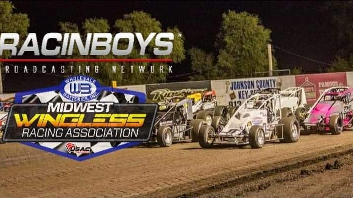 RacinBoys Partners With Midwest Wingless Racing Association to Live Stream Races in 2021