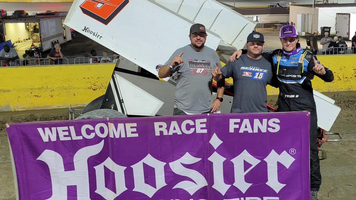 BLANKENSHIP BLISTERS USCS FIELD FOR SENOIA RACEWAY WIN