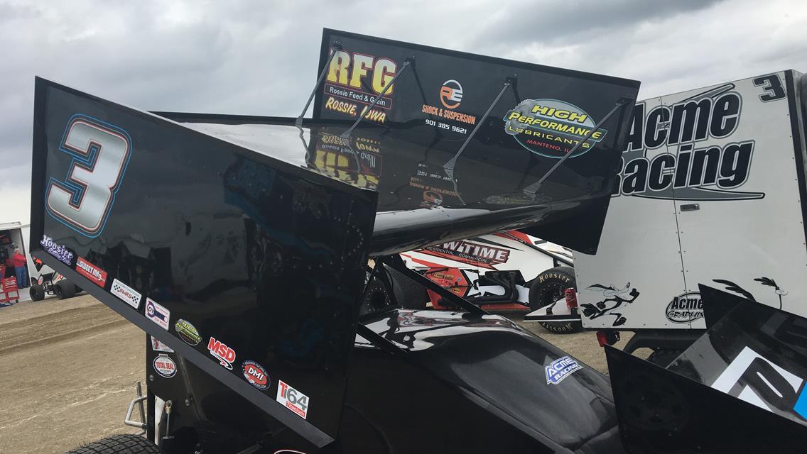 Swindell Salvages Top 10 During Spring Nationals at Devil’s Bowl Speedway