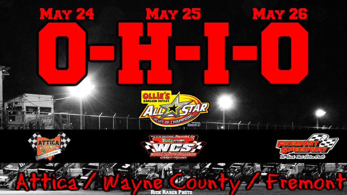 Memorial Day weekend triple-header on deck for All Star Circuit of Champions