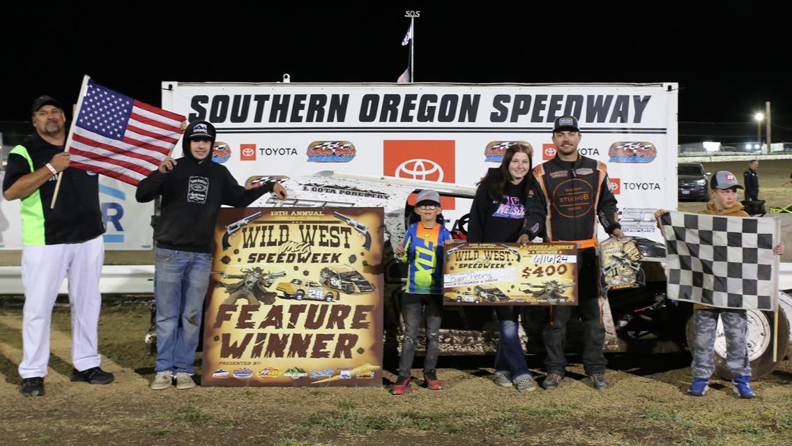 Morris, Mills, And Peery Earn Sunday Victories At Southern Oregon