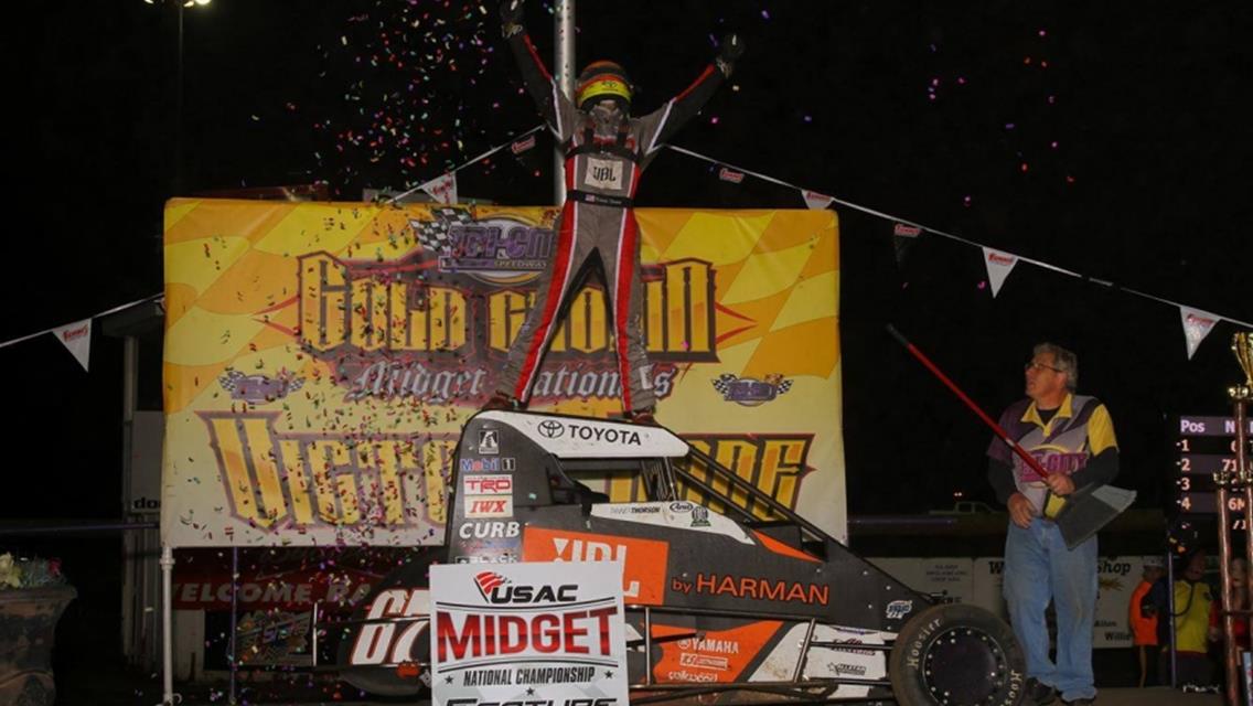Thorson Thwarts Macedo&#39;s Late-Race Charge to Sweep Second Striaght &quot;Gold Crown&quot; at Granite City
