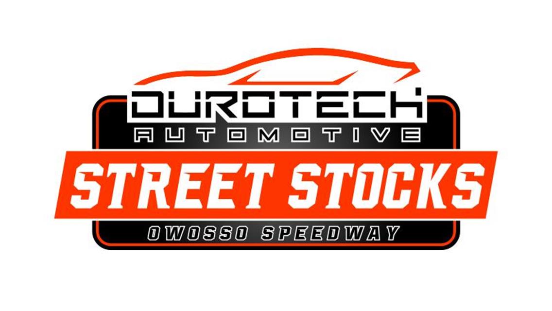 DuroTech Automotive named  2023 Owosso Speedway Street Stock Division Sponsor!