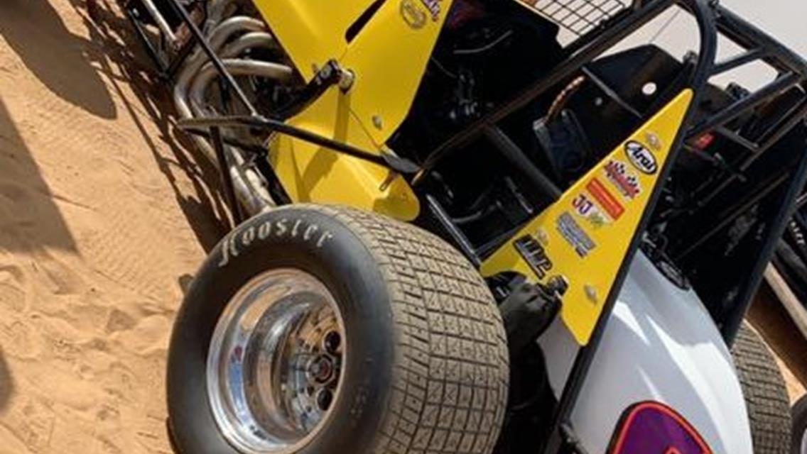 Hagar Earns Pair of Podium Finishes in Rare Non-Wing Sprint Car Starts