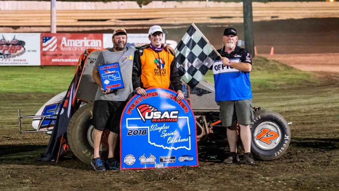 WILSON NOTCHES 3RD OKLAHOMA SPRINT WIN AT CREEK COUNTY