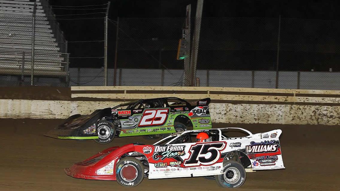 Sixth-place finish with Lucas Oil MLRA at 34 Raceway