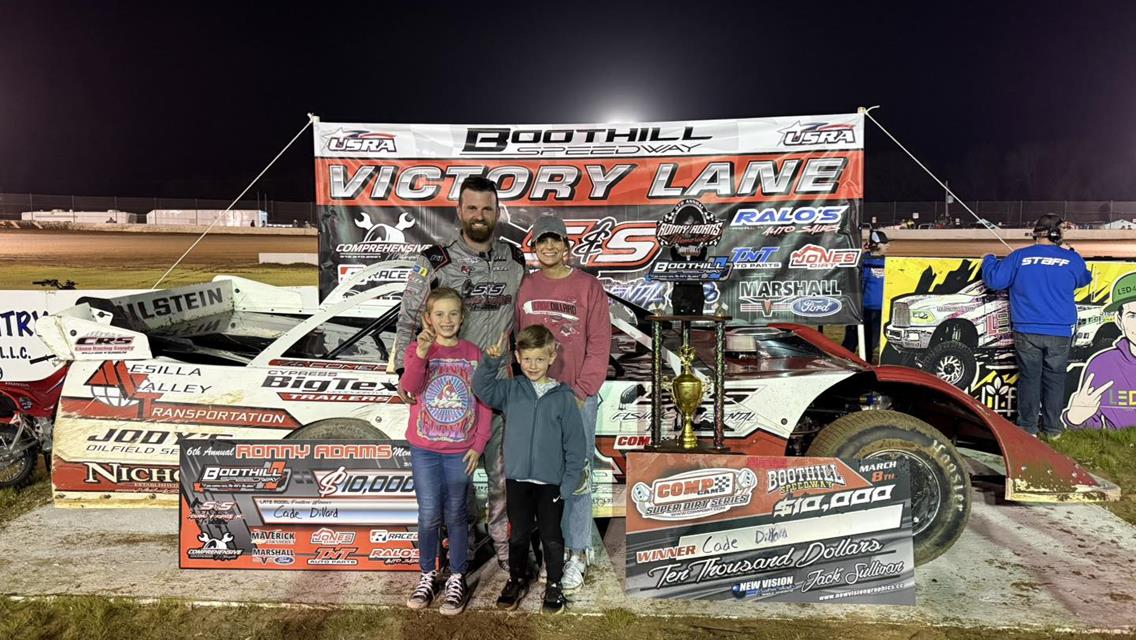 Boothill Speedway (Greenwood, LA) – Comp Cams Super Dirt Series – Ronny Adams Memorial – March 7th, 2025.