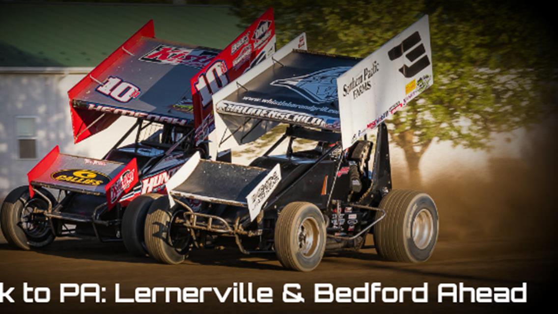 The All Stars are heading back to Pennsylvania: Lernerville and Bedford ahead