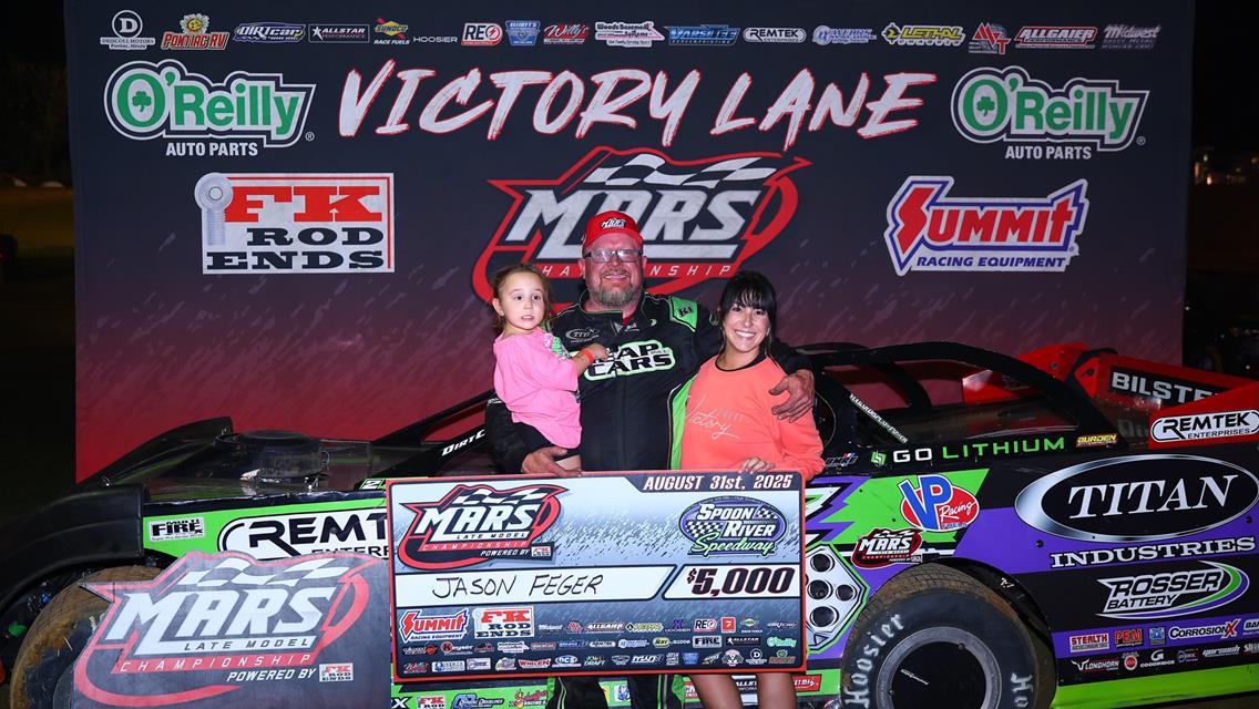 Spoon River Speedway (Canton, IL) – MARS Late Model Championship Series – Plowboy Nationals – August 31st, 2025. (Josh James photo)