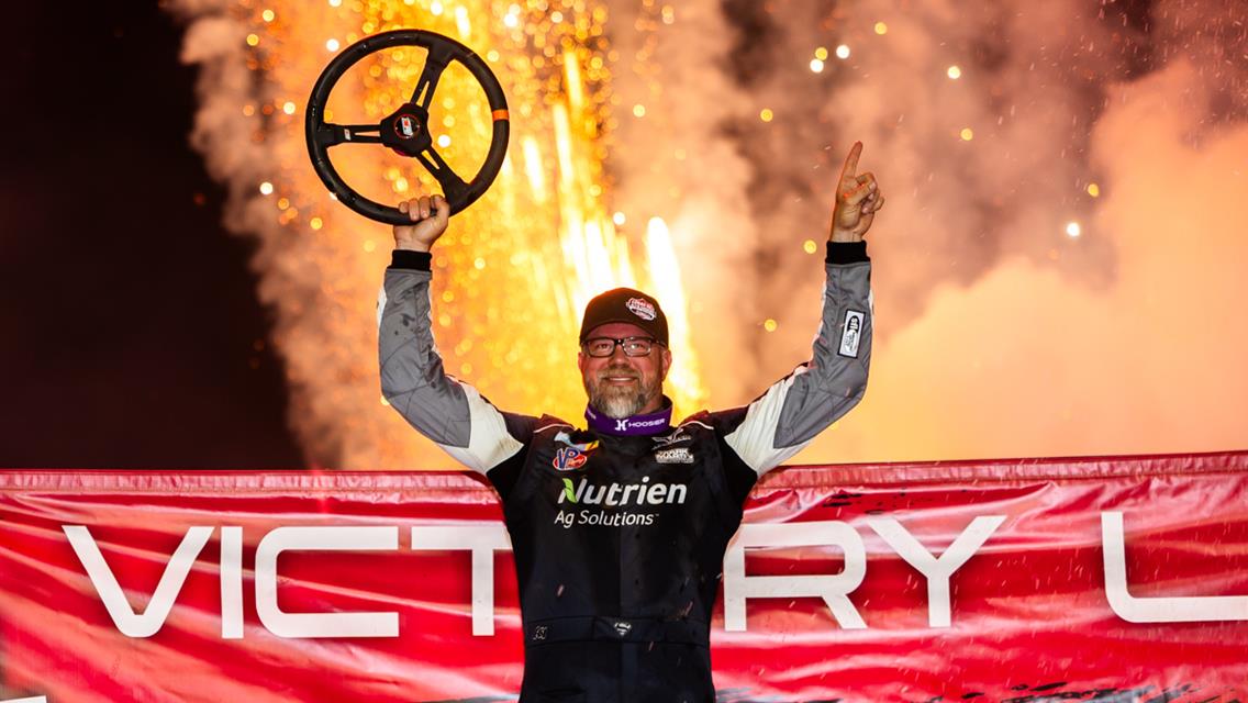 Jonathan Davenport Claims First Career Firecracker 100