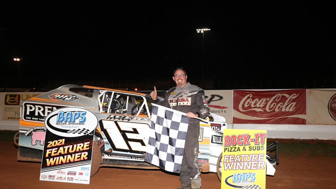 Steve Davis Win First 602 Modified Six Pack Series Race at BAPS