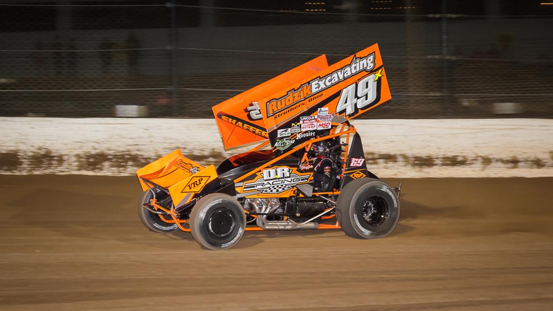 Tim Shaffer claims Ohio Sprint Speedweek presented by Cometic Gasket make-up feature victory at Attica Raceway Park