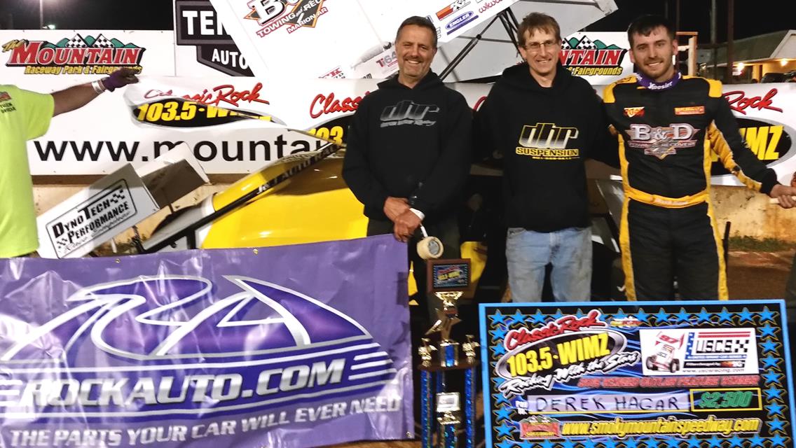 Hagar Scores Third Win of Season during First Trip to Smoky Mountain Since 2012