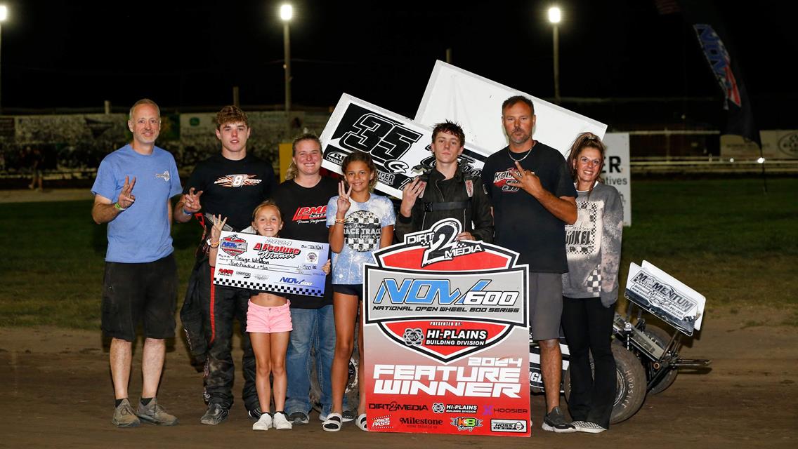 Frandsen, Weldon, Roberts, and Roush Victorious with NOW600 National on Saturday at KAM Raceway!