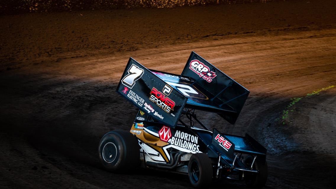 Henderson and Sandvig Record Top Fives at Knoxville Raceway and Huset’s Speedway