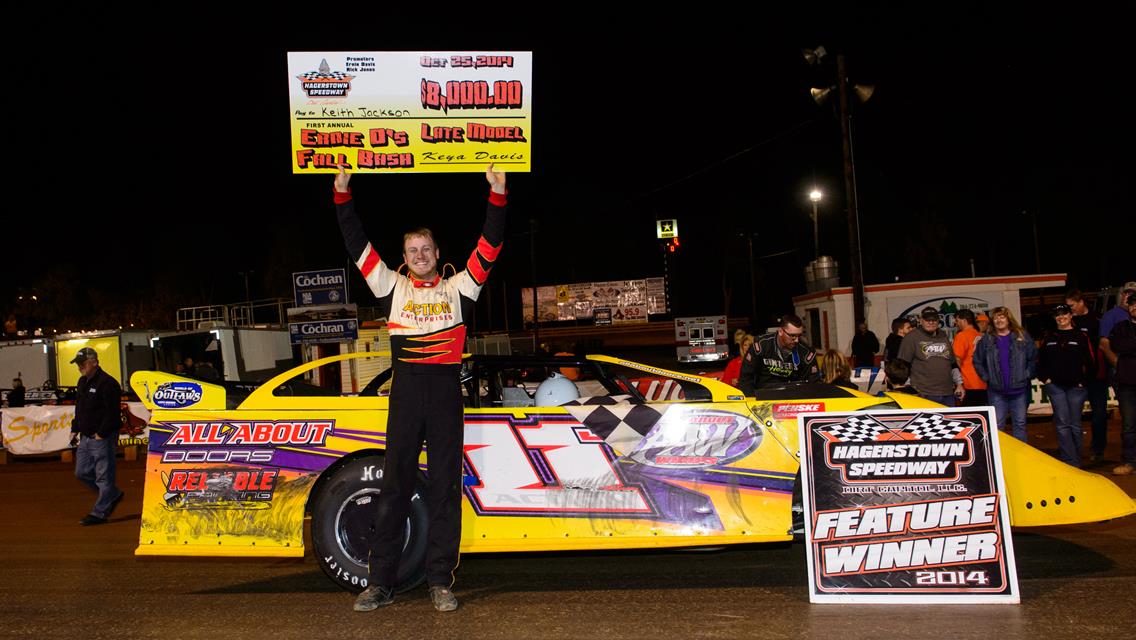 FAST TIME TO WINNER, JACKSON TAKES ERNIE D’S FALL BASH $8,000