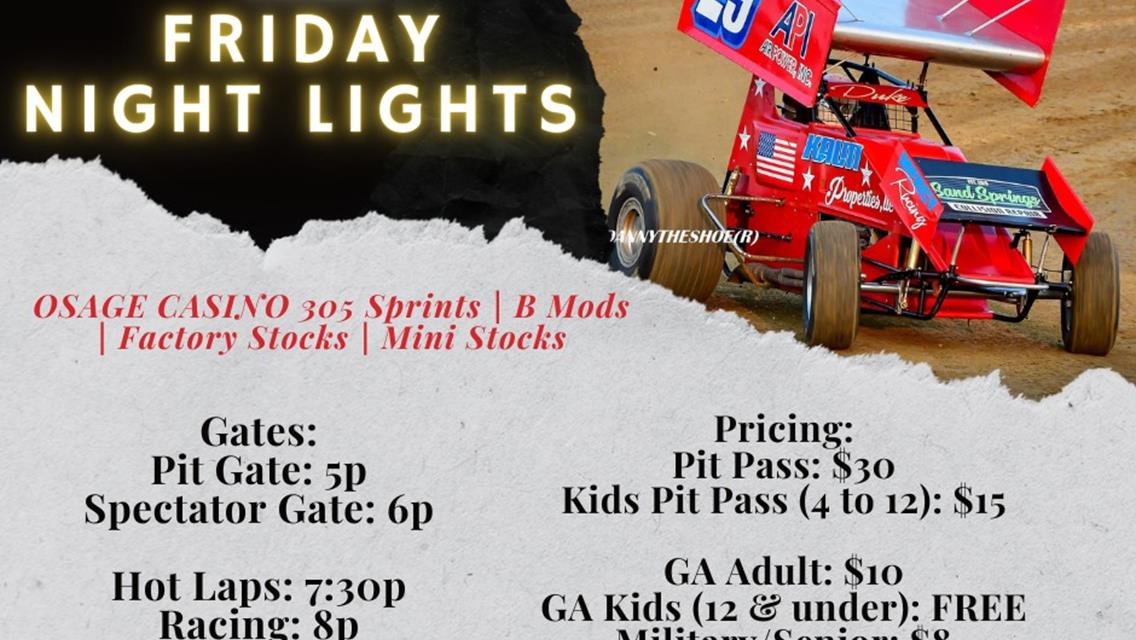 Friday Nights Lights This Weekend Sept 2nd