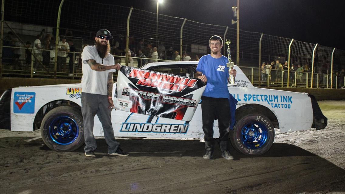 Lindgren, Schmitz, and Merritt Win During Bike Night