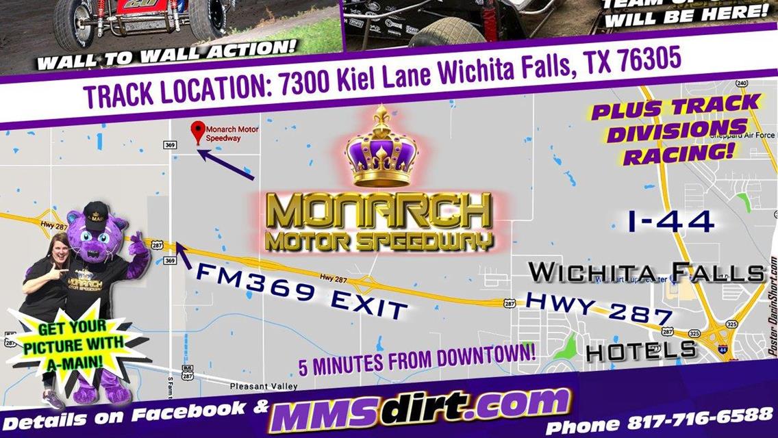 BIG TIME MIDGET RACING is COMING TO MONARCH FRI/SAT March 19-20! The BEST Midget Drivers NATIONWIDE WILL BE HERE! PLUS MMS Divisions Racing!