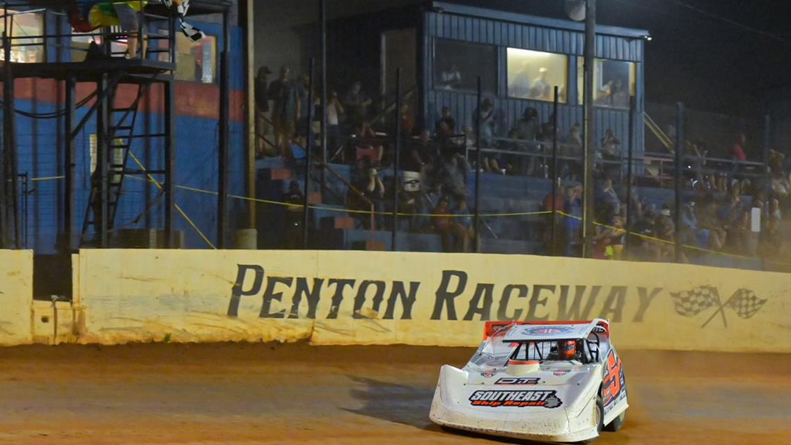 Mark Whitener nets $10,000 in David Brackett & Danny Carswell Memorial at Penton Raceway