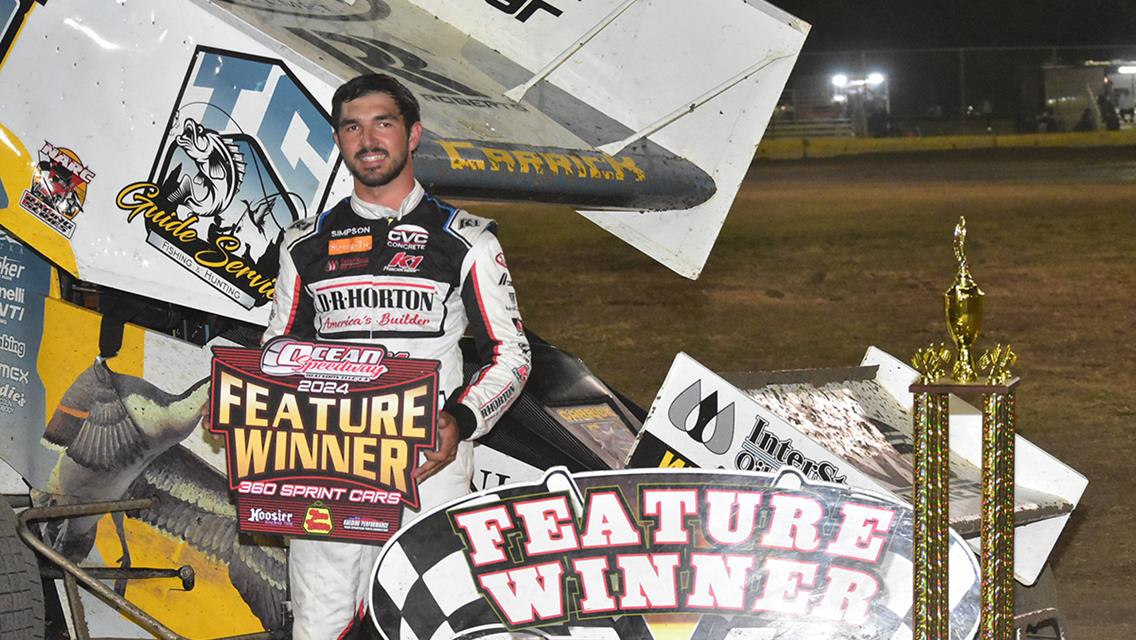 TANNER CARRICK OPENS JOHNNY KEY CLASSIC WEEKEND WITH DOMINATING OCEAN SPRINTS WIN