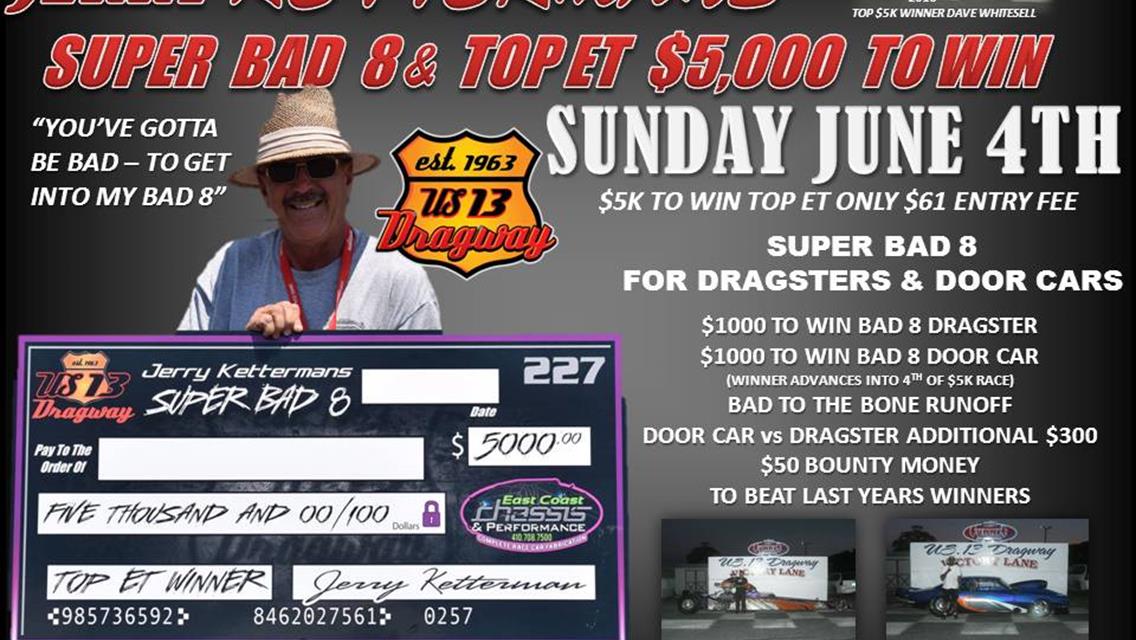 THIS WEEKEND...THE BEST DEAL IN BRACKET RACING!