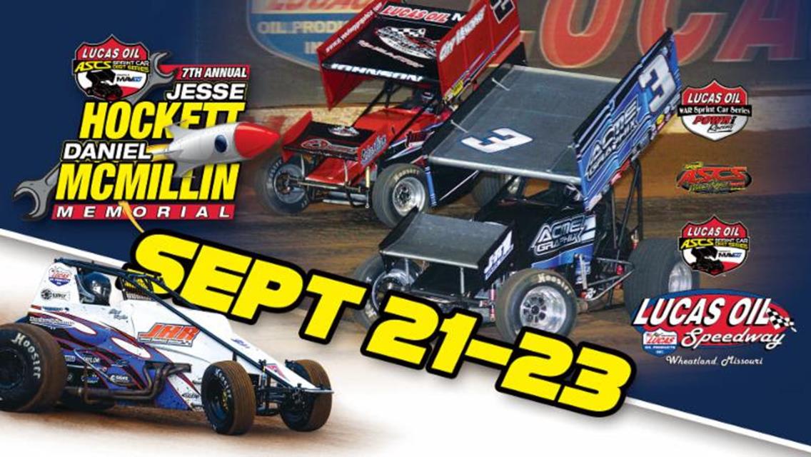 Hockett/McMillin Memorial on deck for Lucas Oil ASCS