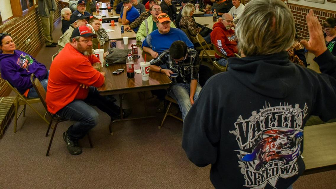 Valley Speedway holds post-season drivers meeting