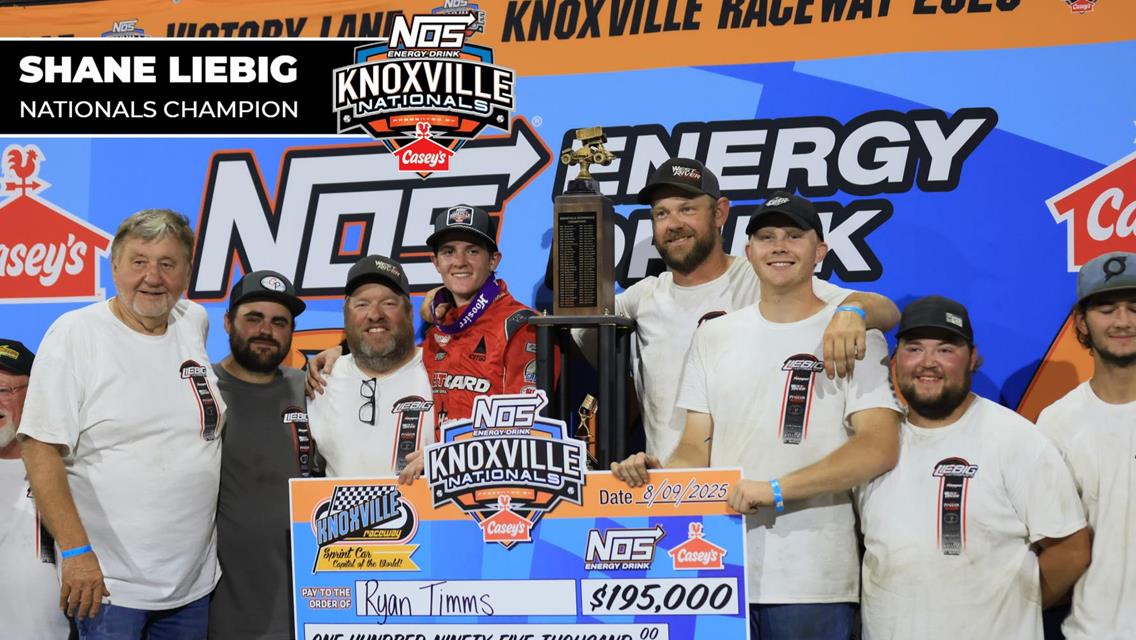Meet Shane Liebig: Knoxville Nationals Champion
