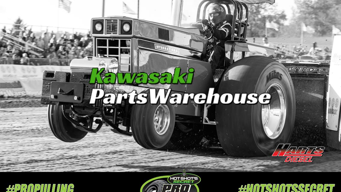 Kawasaki Parts Warehouse Extends Sponsorship of Limited Pro Stock Division in Hart&#39;s Diesel Silver Series